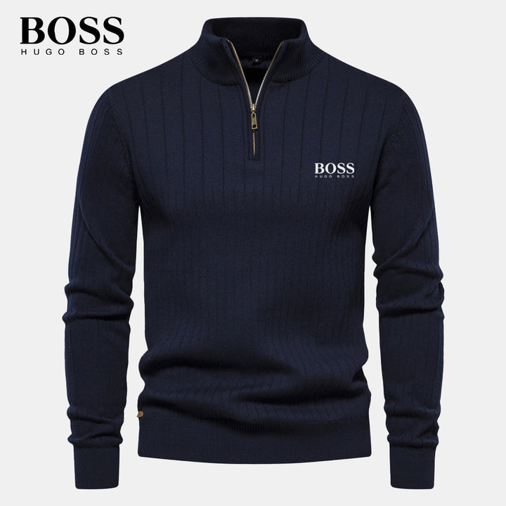 1+1 FREE | BOSS™ - Zipper Pullover Sweater