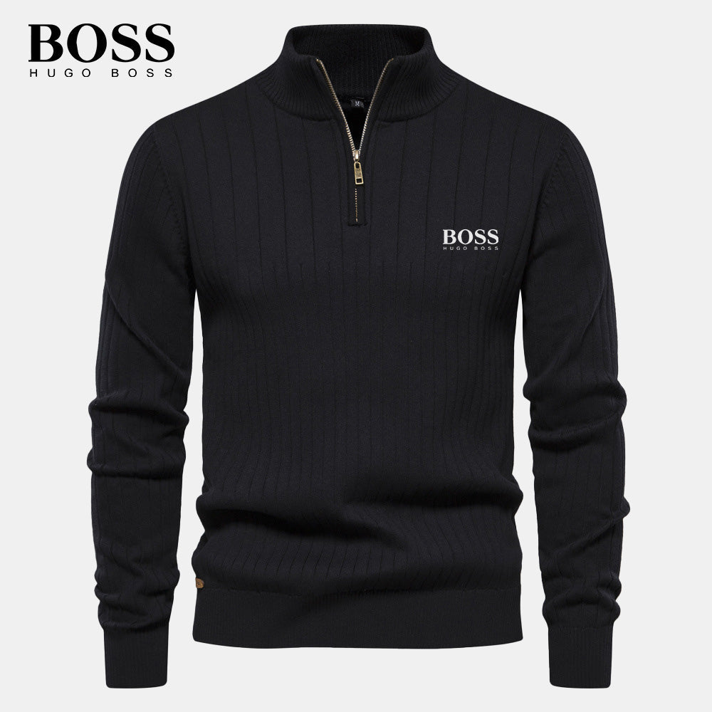 1+1 FREE | BOSS™ - Zipper Pullover Sweater