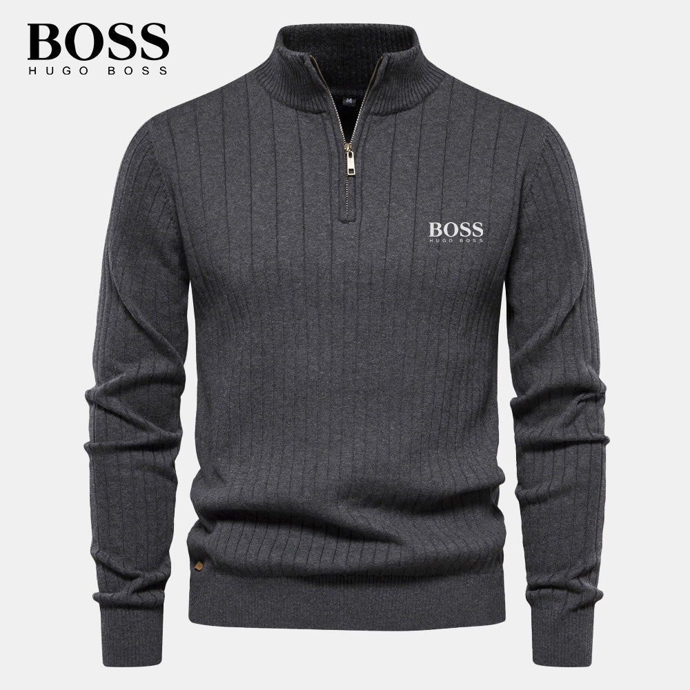 1+1 FREE | BOSS™ - Zipper Pullover Sweater