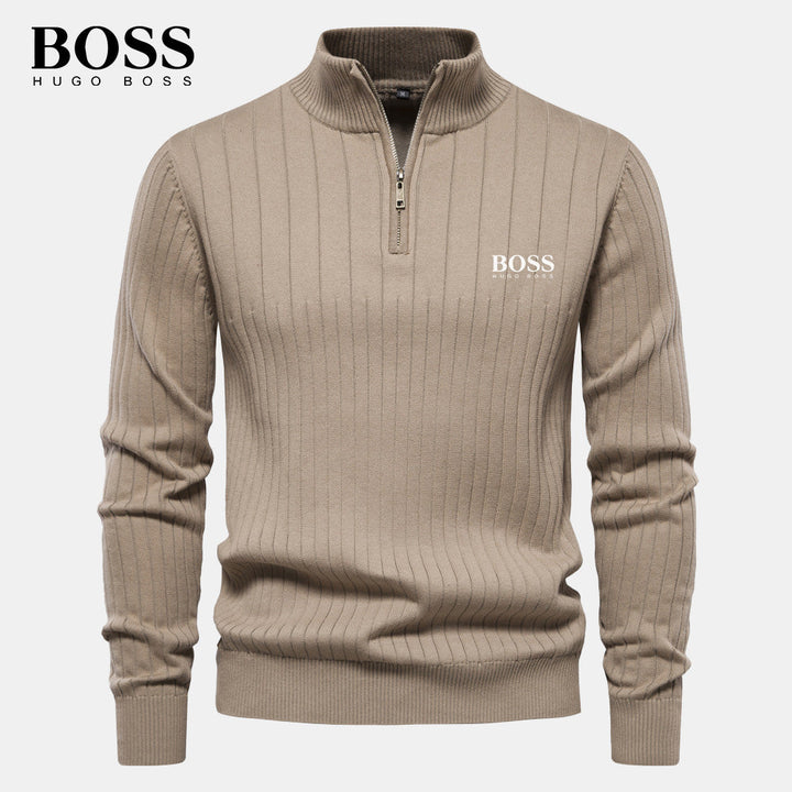 1+1 FREE | BOSS™ - Zipper Pullover Sweater