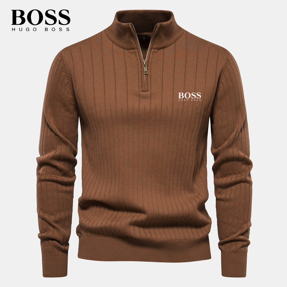 1+1 FREE | BOSS™ - Zipper Pullover Sweater