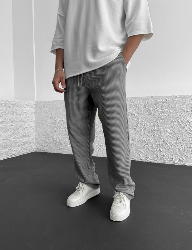 Jake | Ribbed spandex comfort pants