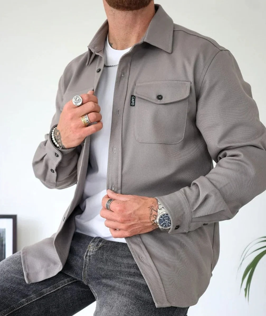 Daniel™ | Casual shirt jacket