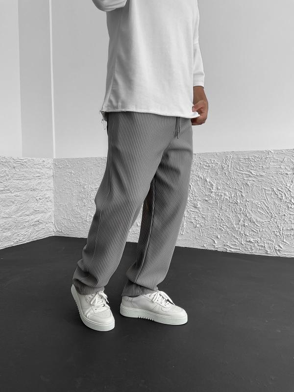 Jake | Ribbed spandex comfort pants